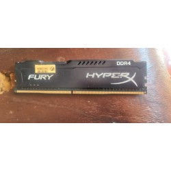 Memória RAM HyperX Fury DDR4 preto 8GB 1 HyperX HX21C14FB2/6 - DSMM0811707